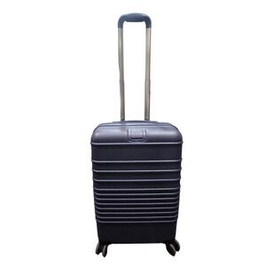 BEIS The Carry-On Roller in NAVY Blue Hard Luggage Case Travel Airport Lockable